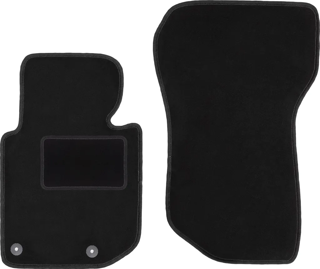 Tappetini BMW 3 E36 Cabrio (1993-2001) Neri Velours | Set 2 Pezzi Anteriori