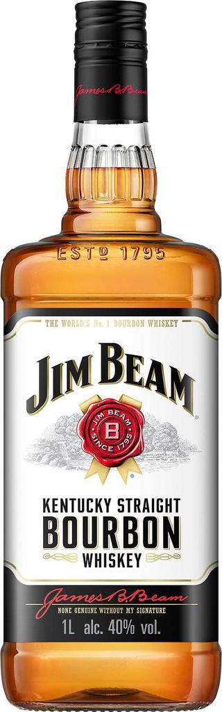Jim Beam Bourbon Whiskey 40 % 1000ml Obrázek produktu 