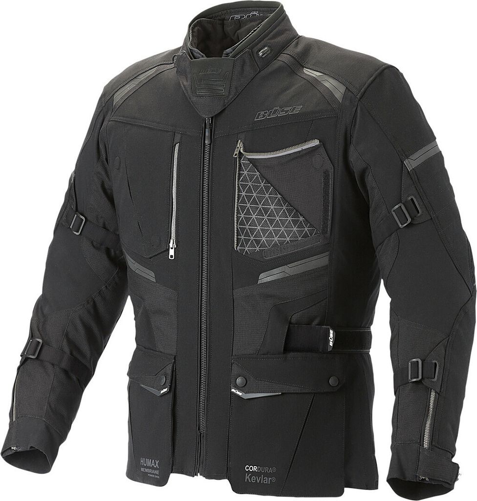 Büse Borgo Textiljacke schwarz Gr. 58