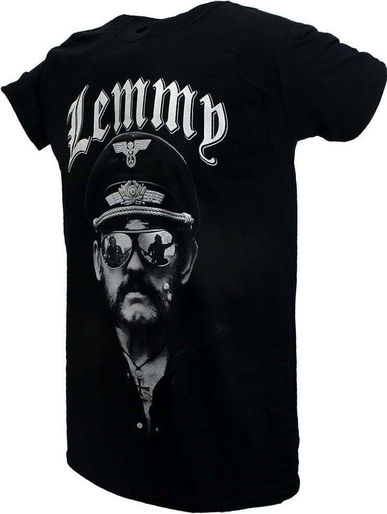 Official Lemmy 'MF'ing' T-Shirt - Black Cotton Tee, Unisex Sizing, Machine Washable - View #9