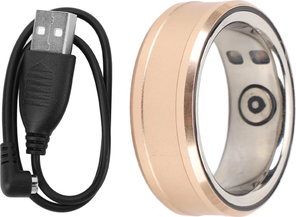 Anneau Intelligent Sport et Fitness avec Capteur Thermique Taille 20