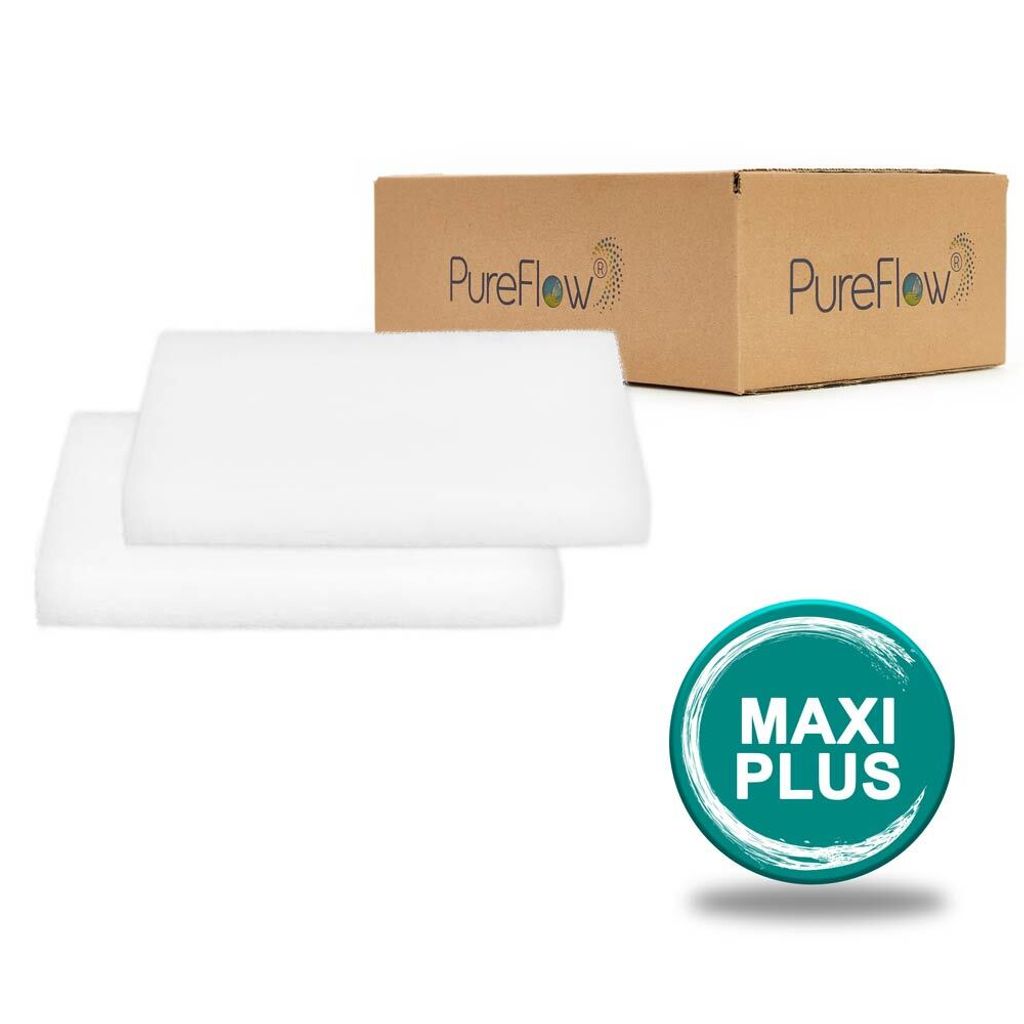Filtertafeln NATURE maxi+ Set 59x40 cm (2x 4,5 cm, 3x 2,5 cm) 3-D Flächenfilter UV-stabil auswaschbar
