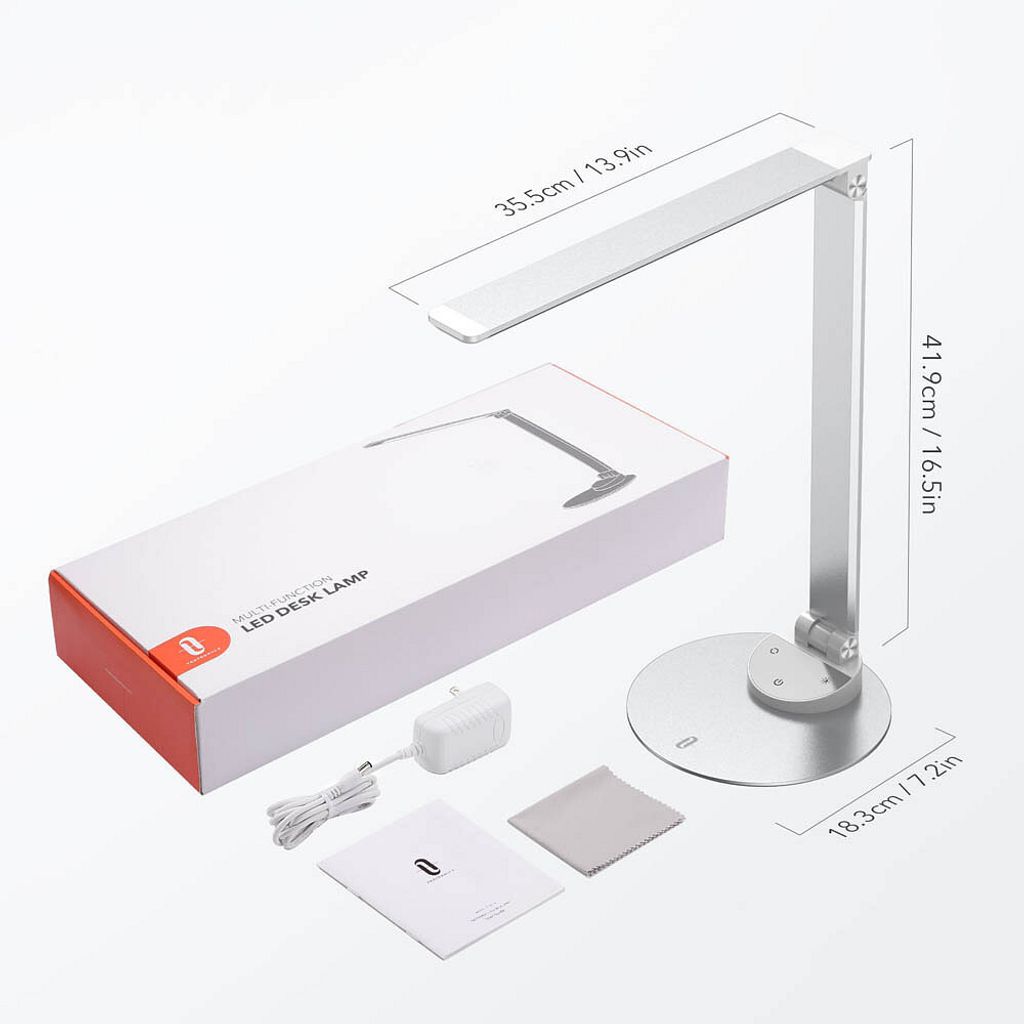 TaoTronics TT-DL19 Schreibtischlampe silber 9 W Produktbild 4