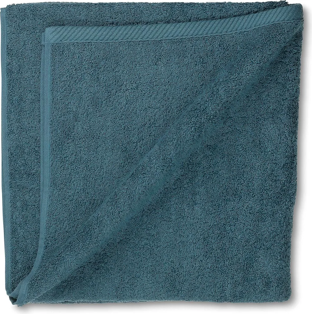 Telo Doccia LADESSA Petrolio 70x140cm - Asciugamano Cotone Design