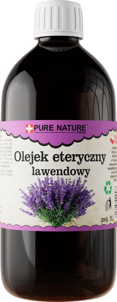 PURE CHEMICAL | Ätherisches Lavendelöl | Natürlich | Lavendelöl | 1 L