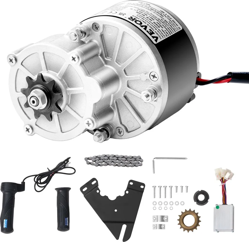 Moteur 24V 250W 2700tr/min pour fabrication de vélo électrique maison