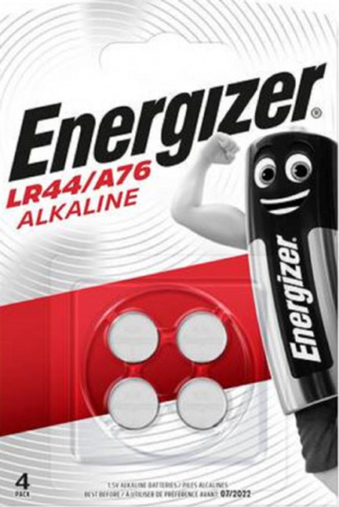 Energizer Alkalibatterien LR44 / A76 - 4 Stück Produktbild 