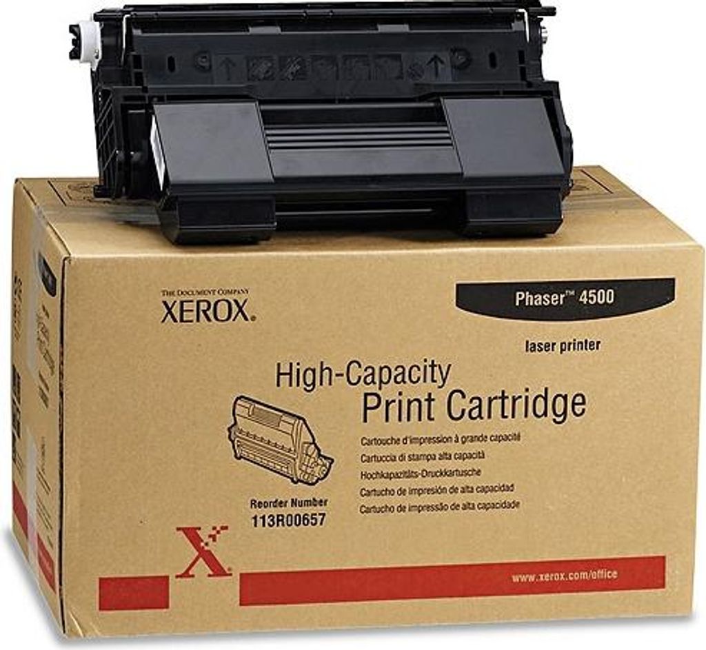 Toner Xerox 113R00657 (nero) ad alta capacità Immagine del prodotto 