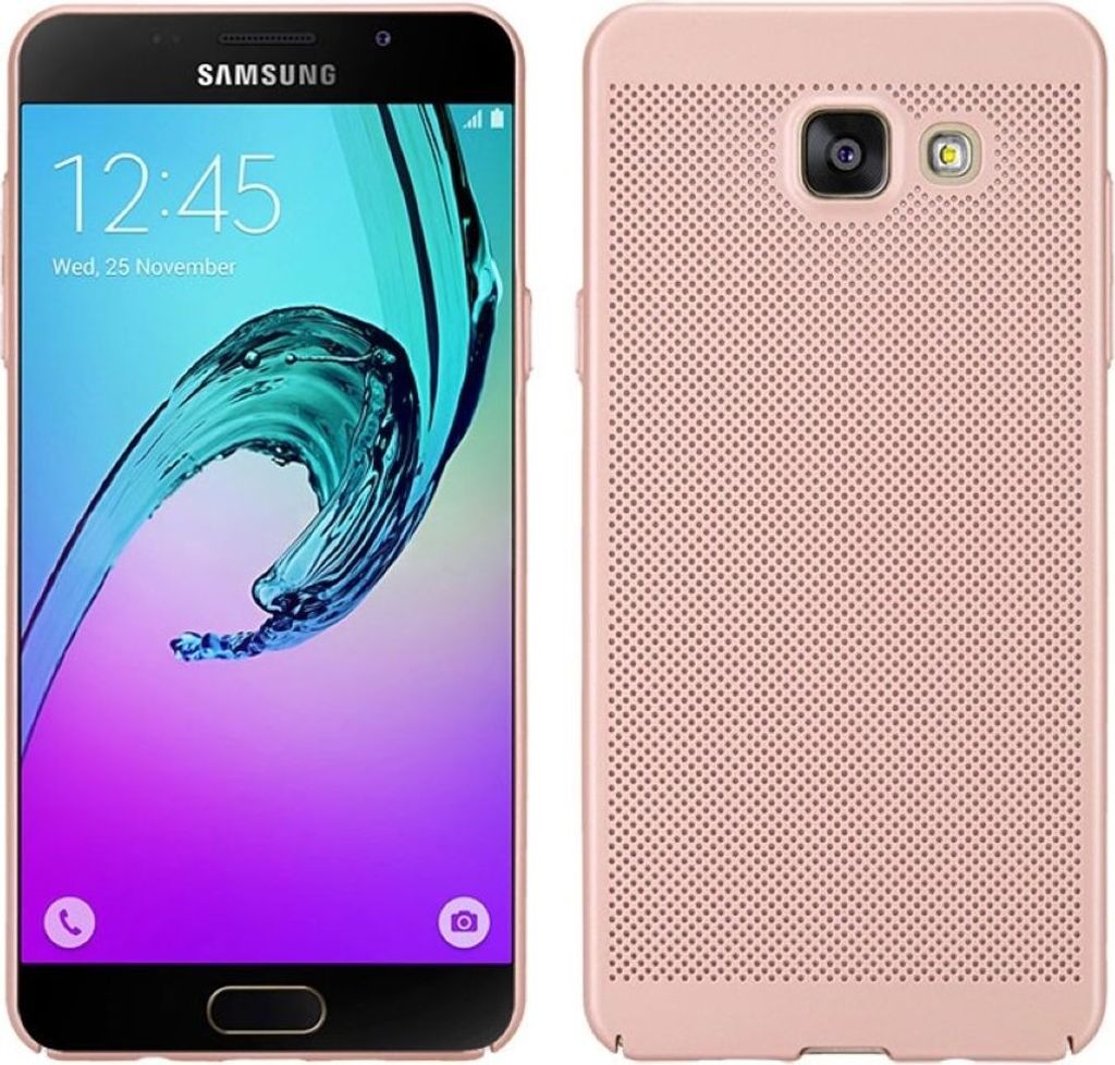 Handy Hülle für Samsung Galaxy A3 2017 Schutzhülle Case Tasche Cover Etui Pink