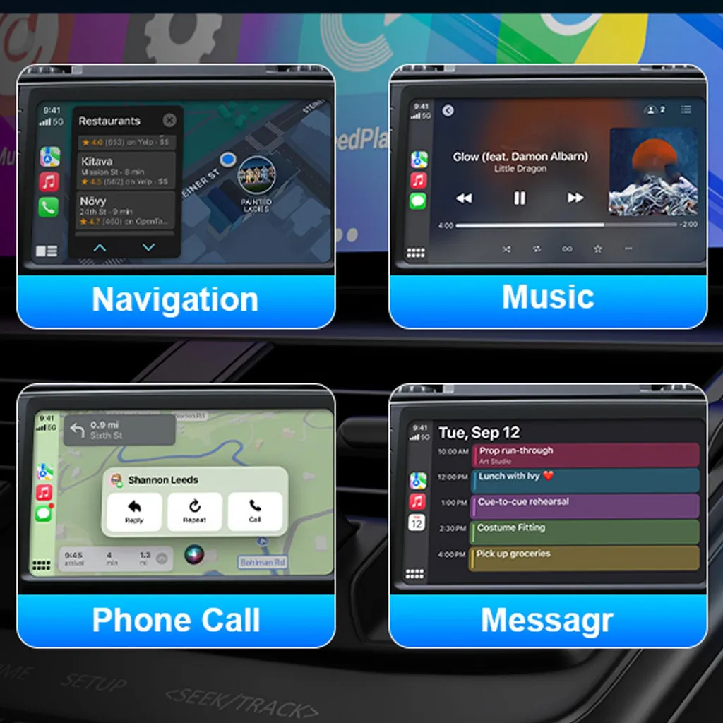 Adattatore CarPlay Wireless Android 11: Plug-and-Play Bluetooth per Auto