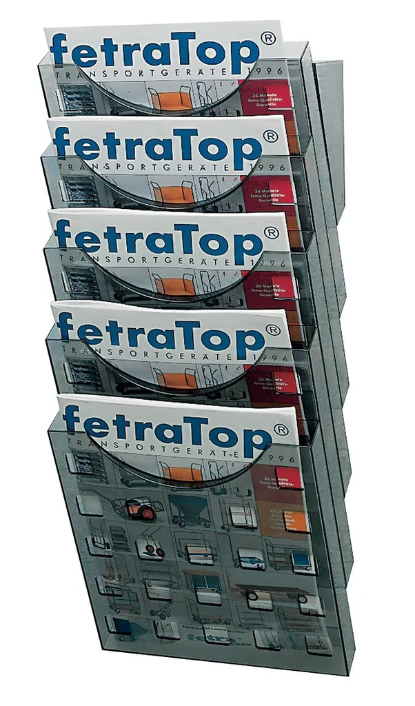 Sistema Espositivo Helit H6103108 A4 Trasparente: Design Parete Moderno - 4
