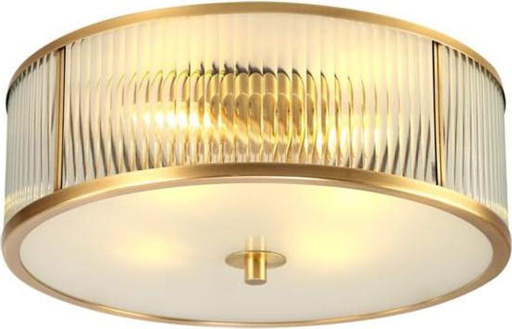 Brass Ionic - plafon kryształowy 60cm złoty Zdjęcie produktu 