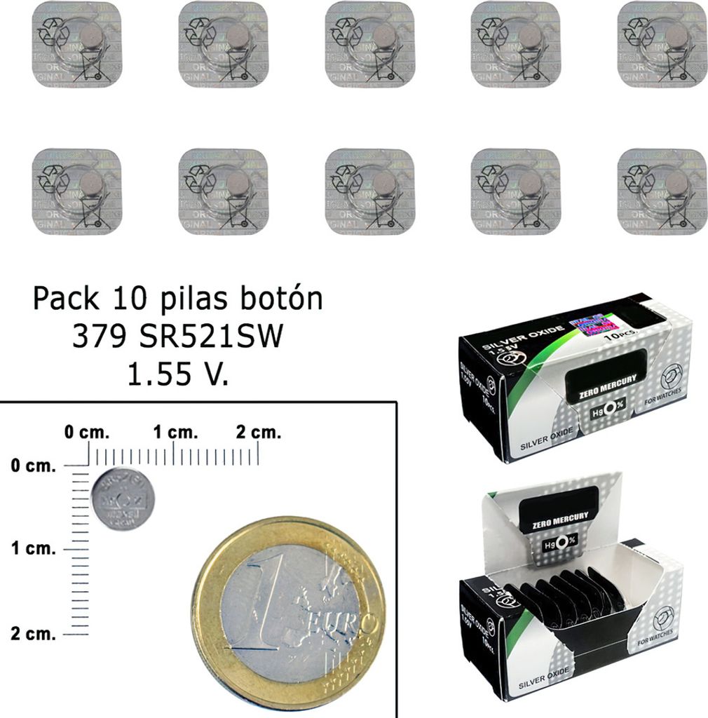 Maxell 18293000, Einwegbatterie, SR521SW, Siler-Oxid (S), Produktbild 