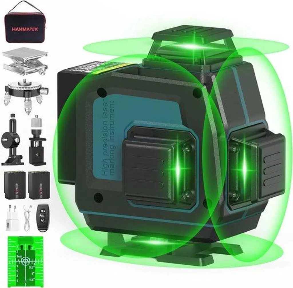 Niveau laser rotatif 360 : fini les alignements ratés et murs de travers
