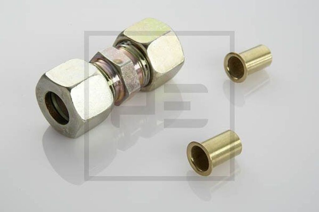 PETERS ENNEPETAL Verbinder Druckluftleitung 076.003-50A Hinten passend für MERCEDES-BENZ LK/LN2 43mm 9mm 0,09kg