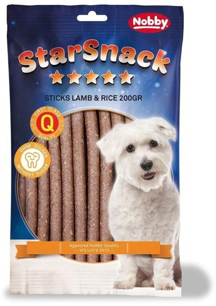 Nobby Starsnack Sticks Lamb & Rice - 20 Stück Produktbild 