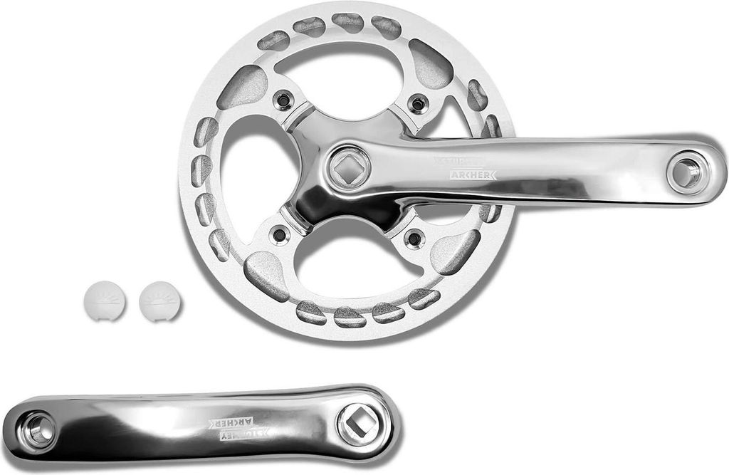 Sturmey Archer FCS-742 Kurbelgarnitur Aluminium Silber 44 Produktbild 