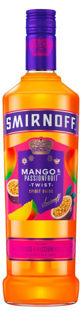 Smirnoff Mango Passionfruit Twist Vodka 25 % obj. láhev 700 Obrázek produktu 