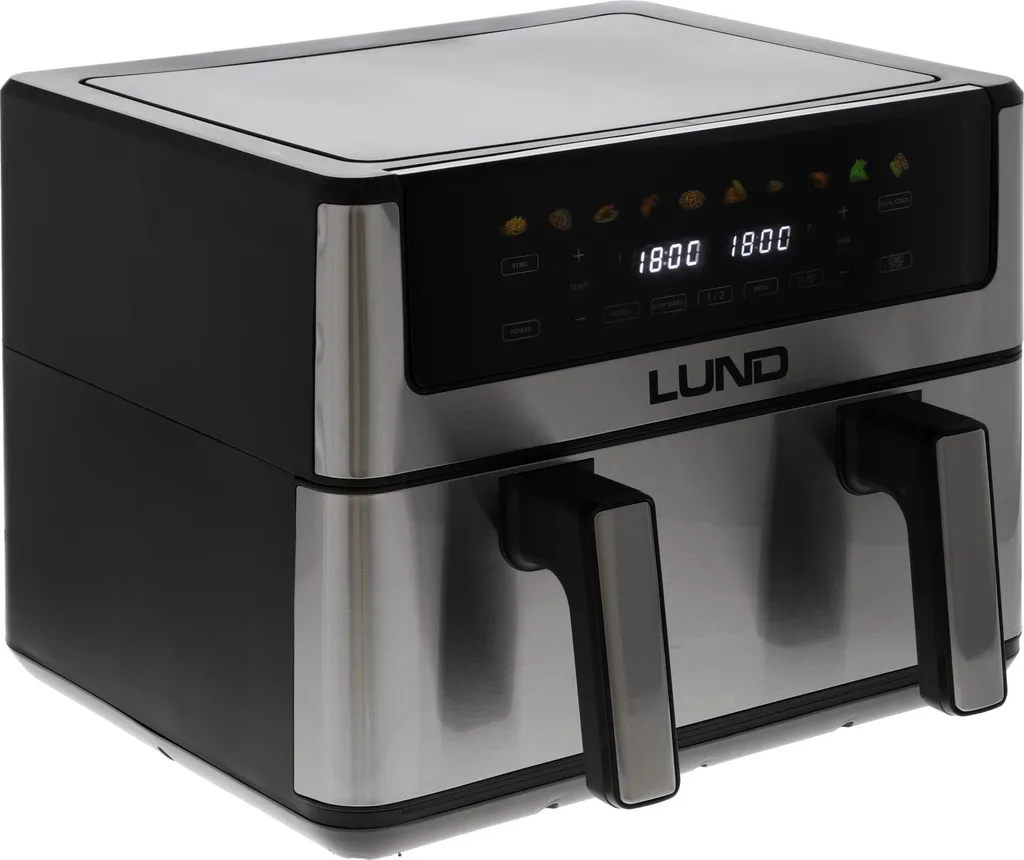 Friggitrice ad aria calda 10L 2600 W con display LCD - 4