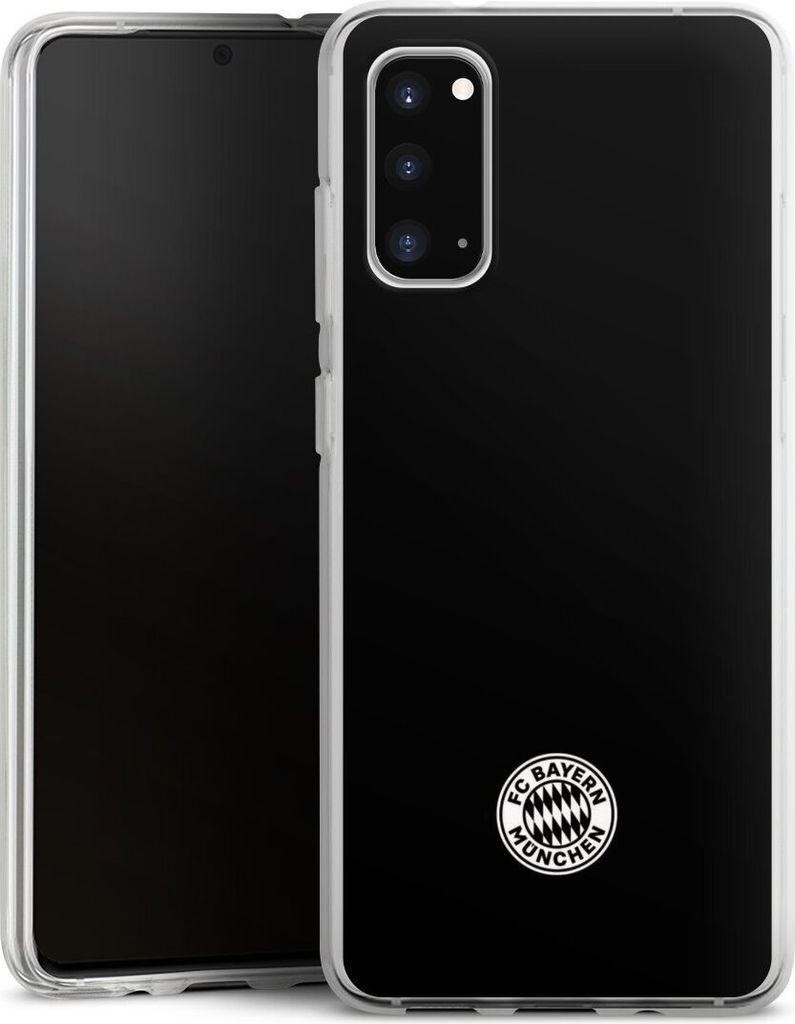 DeinDesign Handyhülle für Samsung Galaxy S20 Silikon Hülle Case Smartphone Schutzhülle FC Bayern München FCB Offizielles Lizenzprodukt