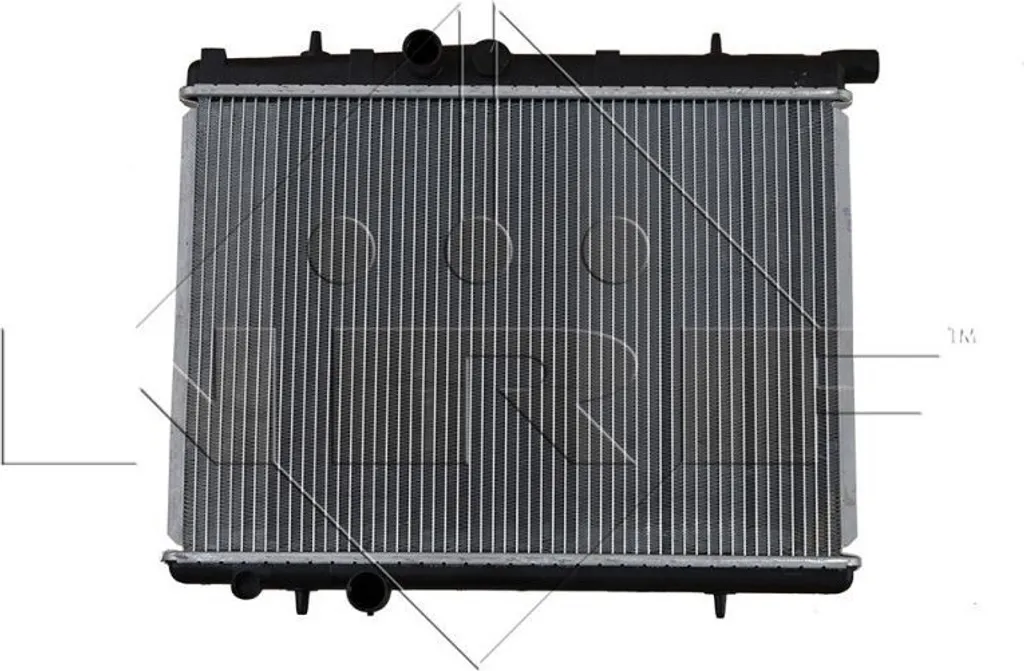 Radiateur moteur NRF 509525 pour Peugeot 206, 307 et Berlingo OE 133040