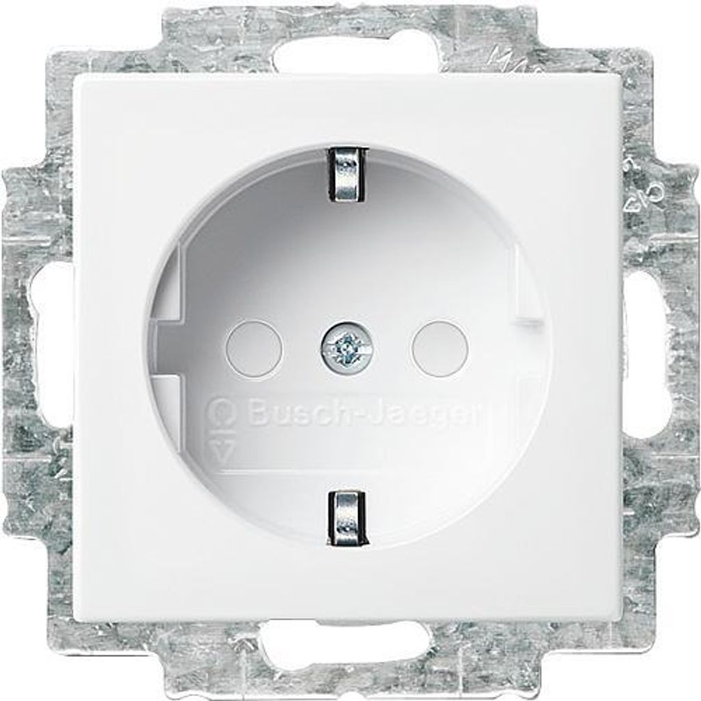 Busch-Jaeger Schuko Steckdosen-Einsatz mit erh. Berührungsschutz Busch-balance SI 2CKA002013A5379 20 EUCB-914