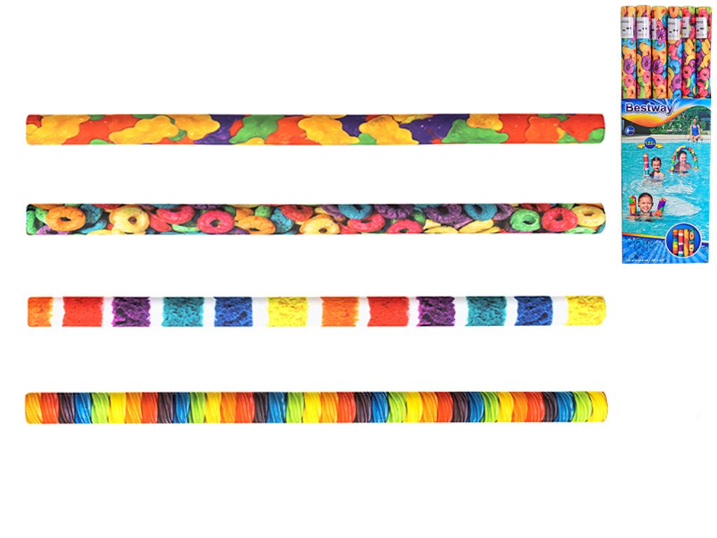 Wasserschaumstab - Nudeln Candy, 4 Farben mischen Produktbild 