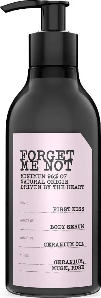 Sérum corps First Kiss FARMONA Forget Me Not texture légère de 300ml