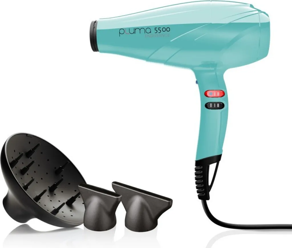 GA.MA Pluma 5500 Turquoise Sèche-cheveux 2400W IonPlus Pro