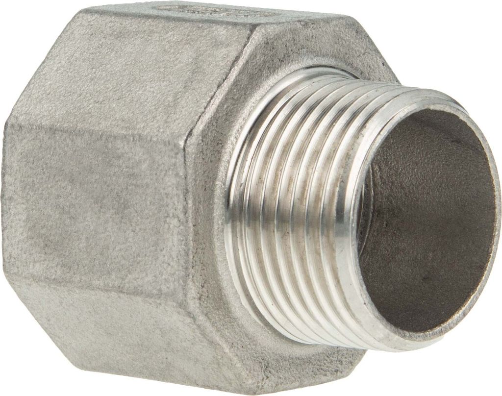 tecuro Reduktions-Muffe Edelstahl V4A (AISI 316), IG x AG 2 x 1 1/4 Zoll