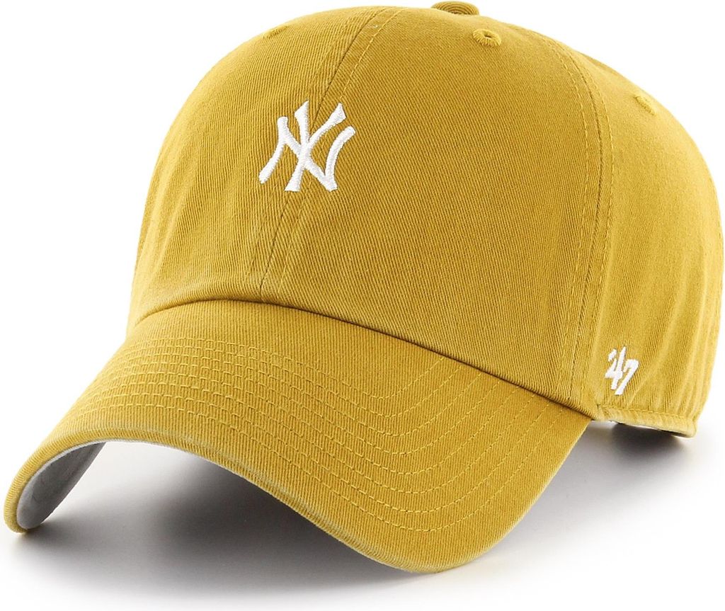 '47 Brand Cap MLB New York Yankees BASE RUNNER '47 Clean Up Goldenrod