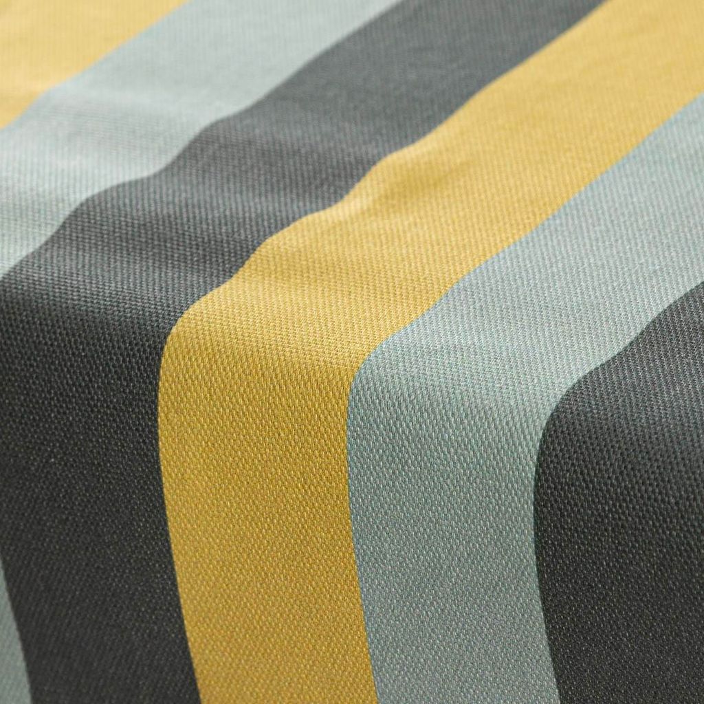 Tischdecke BW Streifen grün grau blau von SCHÖNER LEBEN. Größe 130x200cm