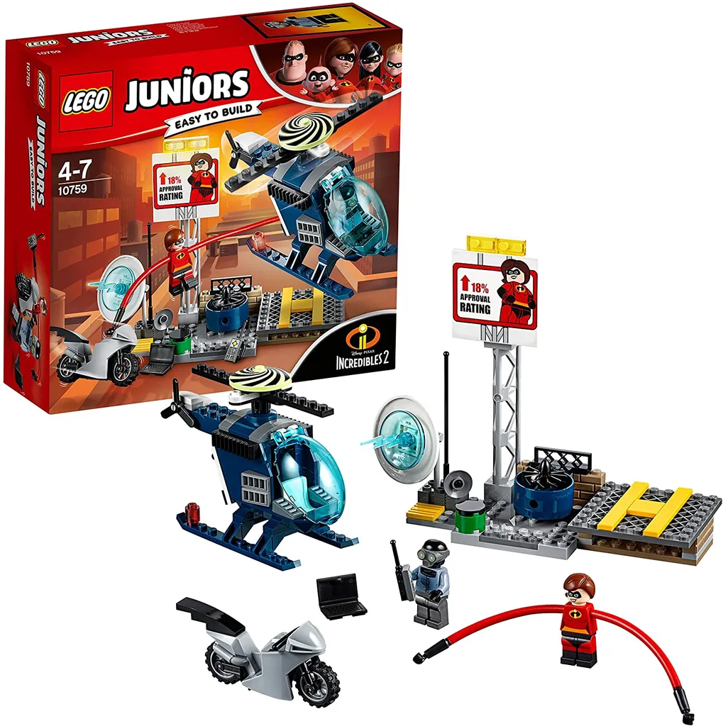 LEGO Juniors 10759 Construction Facile pour Enfant de 4 à 7 ans Jouet