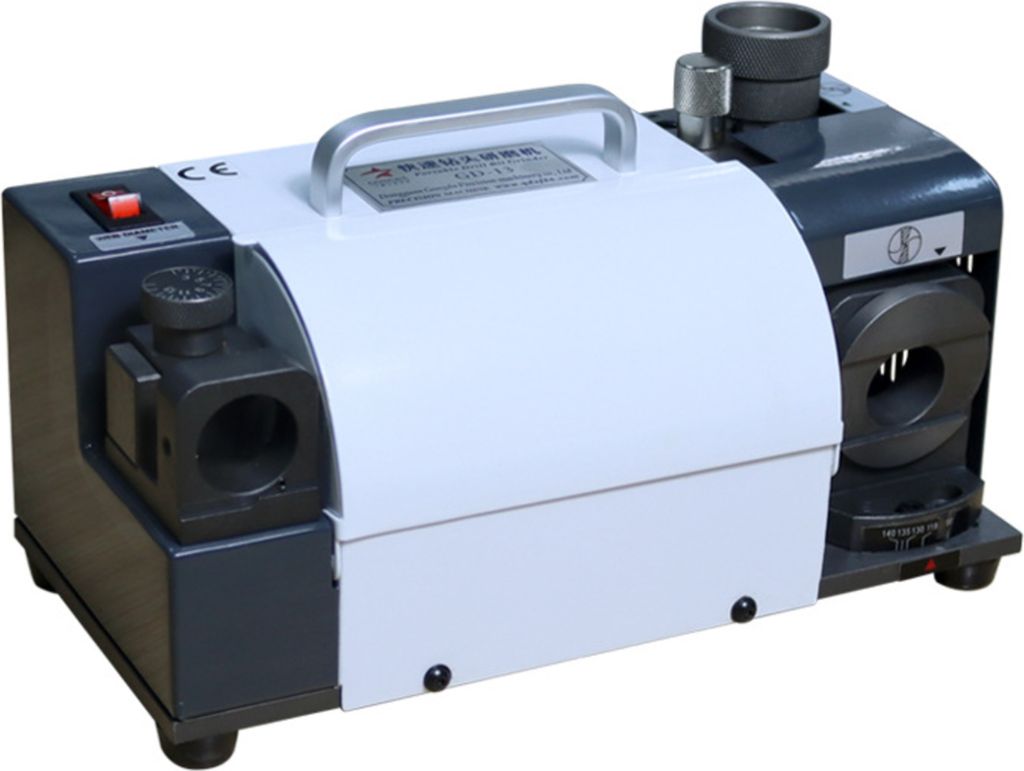 GD-13 6400 U / min Bohrer Schärfschleifmaschine Schleifmaschine für Schnellarbeitsstahl / Wolfram 3-13 mm mit einstellbaren Winkeln von 90 ° bis...