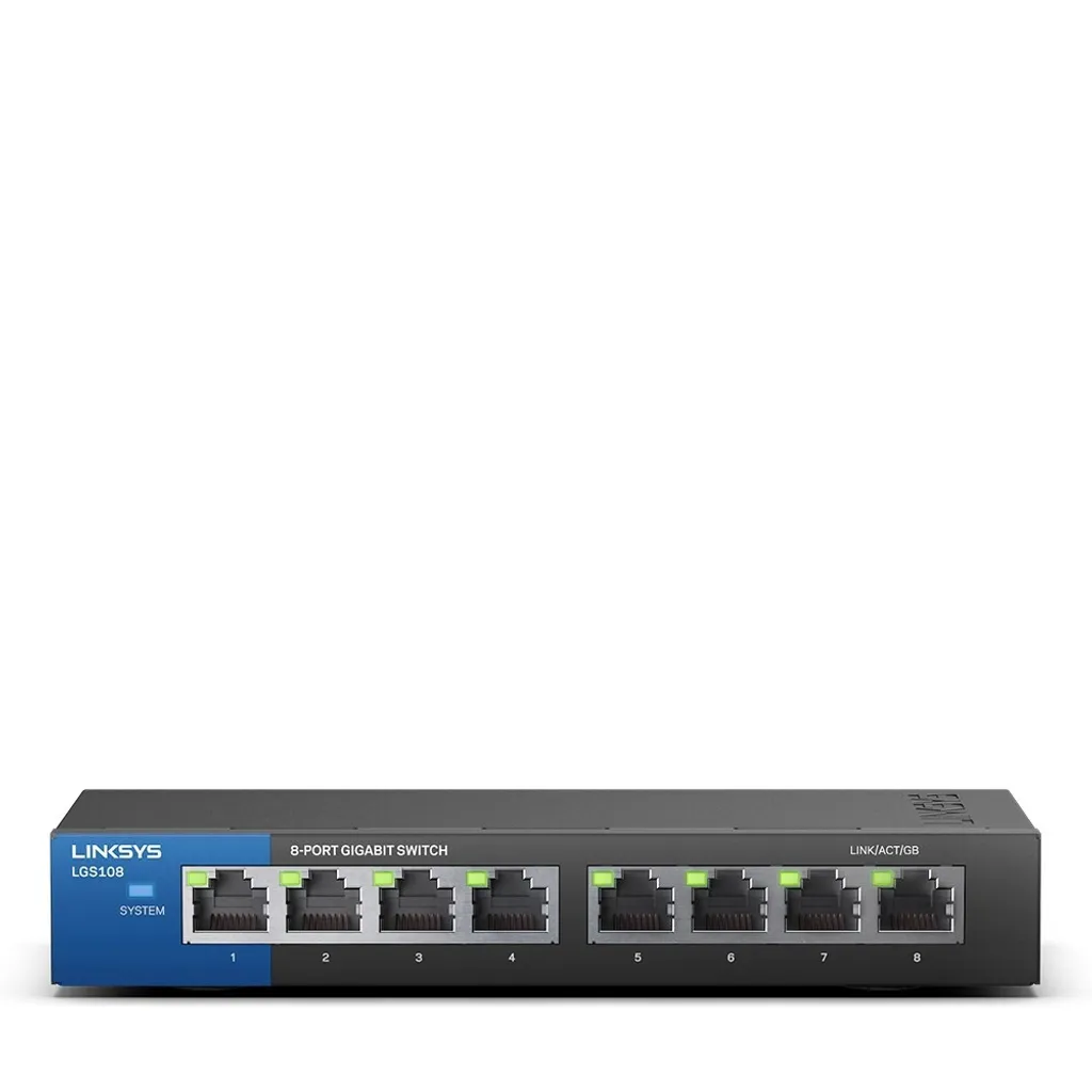 Linksys commutateur gigabit 8 ports switch pour corriger le wifi lent