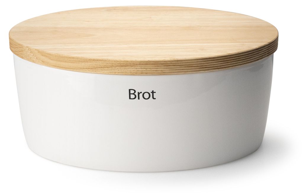 Continenta Keramik Brottopf weiß 36x23x15,5 cm Produktbild 
