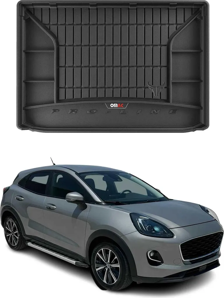 OMAC Vasca Baule Ford Puma (19-25) | Protezione Totale in Gomma TPE