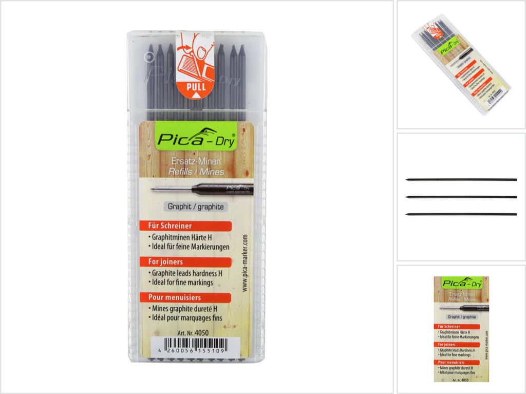 Pica Tieflochmarker DRY Ersatzminen Schreiner 4050 Produktbild 