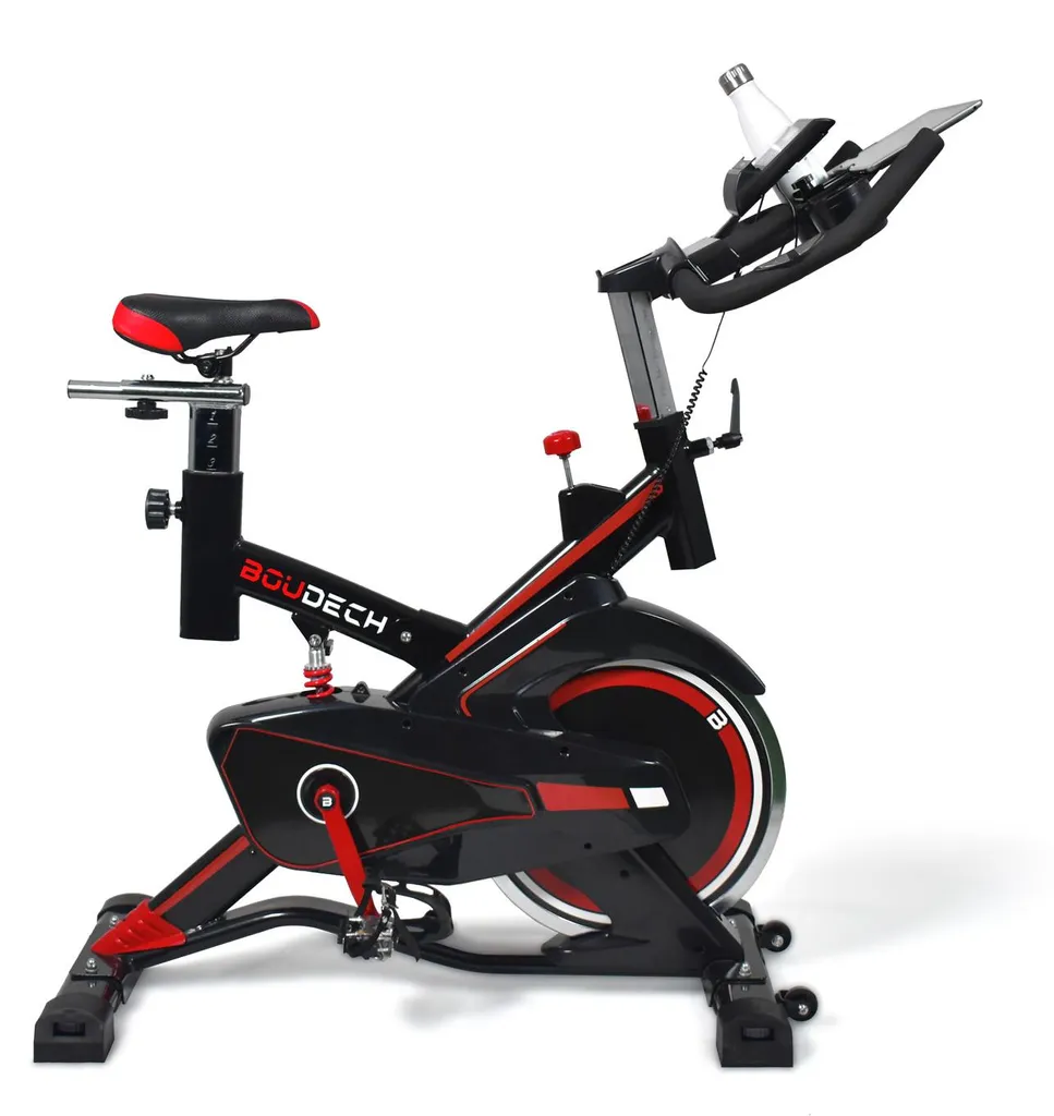 Vélo de Biking Magnétique avec Écran LCD et Support Tablette Intégré