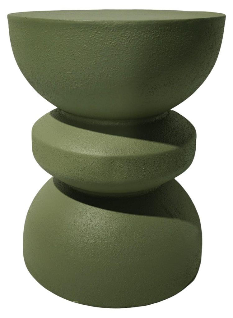 Table d'appoint moderne Rebecca Mobili Silvar 44,5 x 35 x Image du produit 
