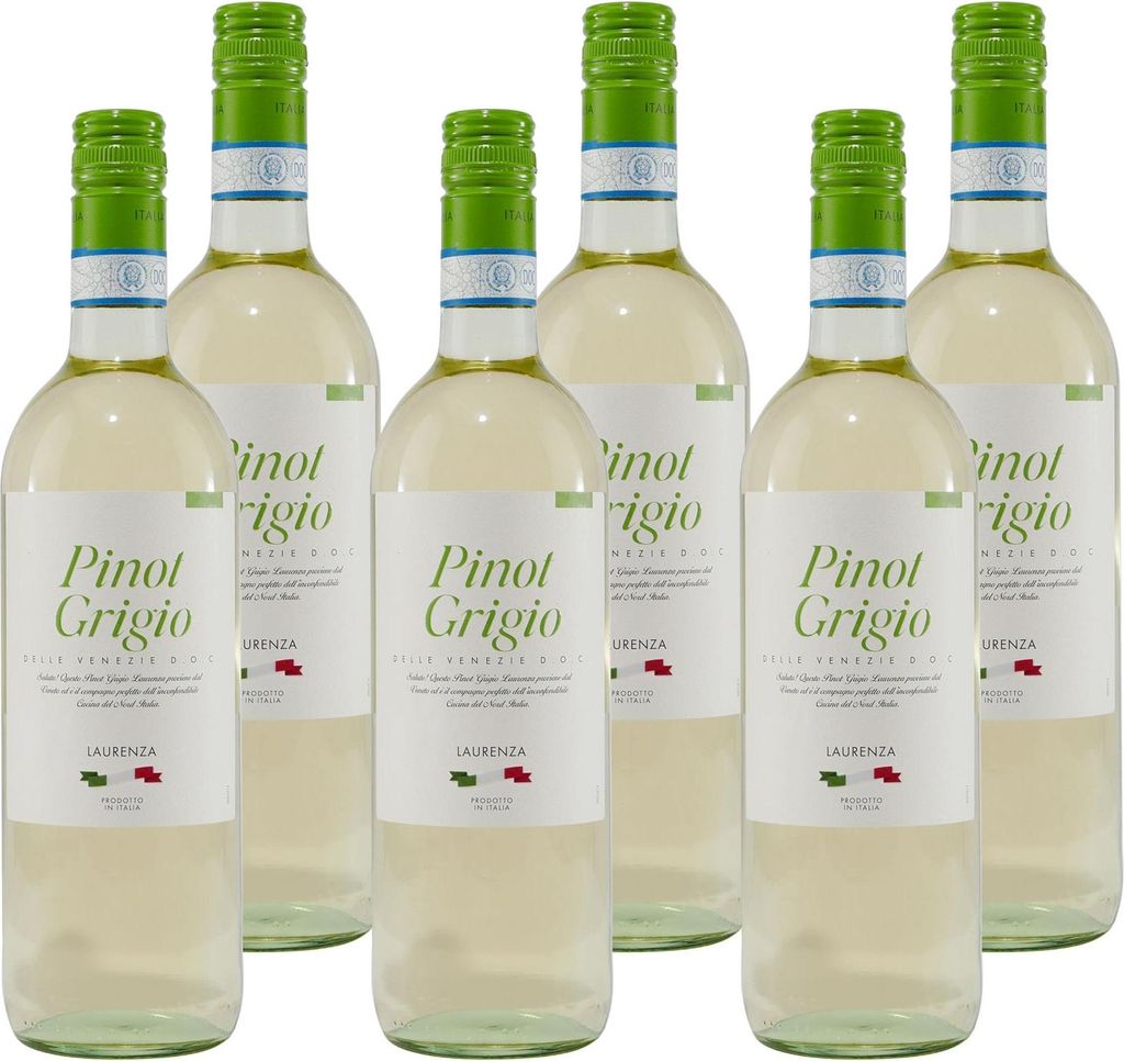 Laurenza Pinot Grigio DOC -trocken- (6 x 0,75L)