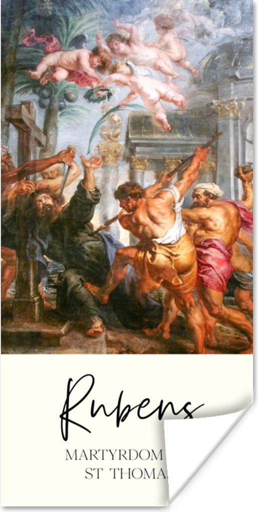 MuchoWow Poster Barock - Kunst - Rubens 20x40 cm - Plakat - Foto