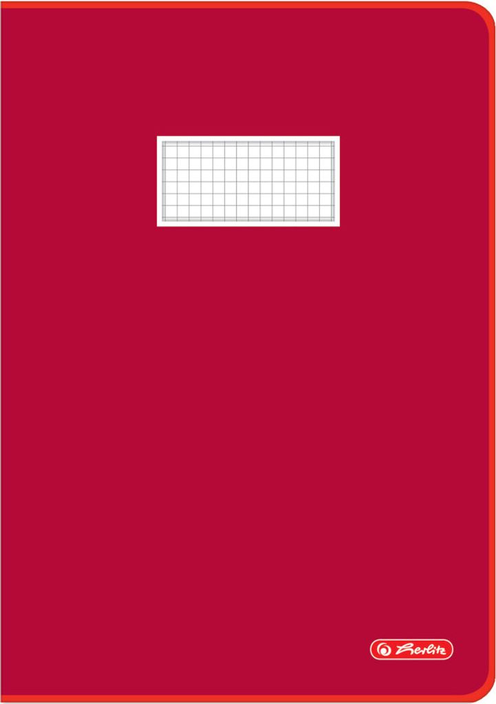 herlitz Schulheft x.book DIN A4 Lineatur 26 / kariert 40 Blatt
