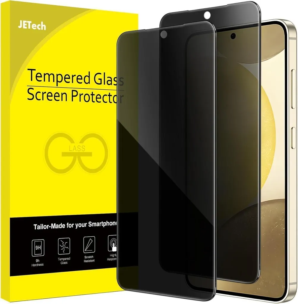 JETech S24-6,2 pollici privacy schermo Samsung Galaxy 5G 2 pezzi anti peep pellicola di protezione