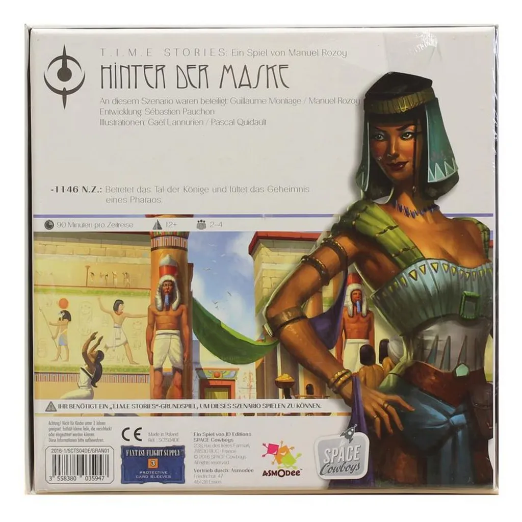 Jeu de société T.I.M.E Stories Derrière le masque, extension de stratégie - 3