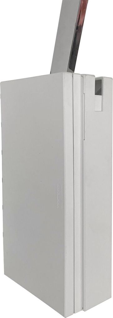 Servetto Wandhalterung passend zu Kleiderlift T3 - Halterung für begehbaren Kleiderschrank, Kunststoff weiß