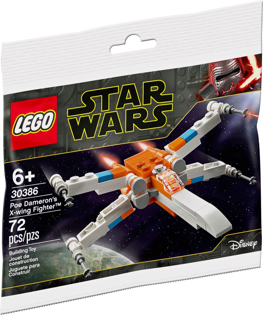 LEGO Star Wars 30386 Poe Damerons X-Wing Starfighter (Polybag)