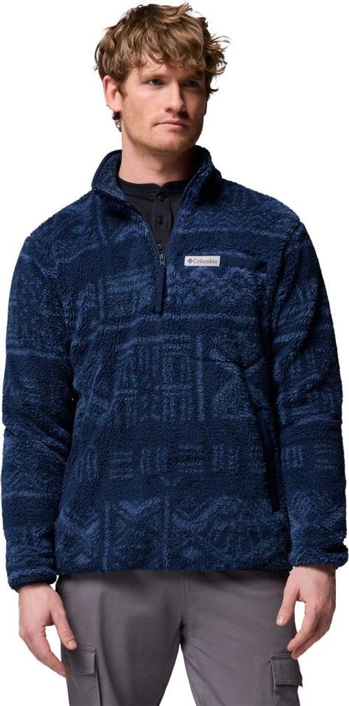 Rugged Ridge High Pile Half Zip Men S blau - Farbe coll navy deschutes days