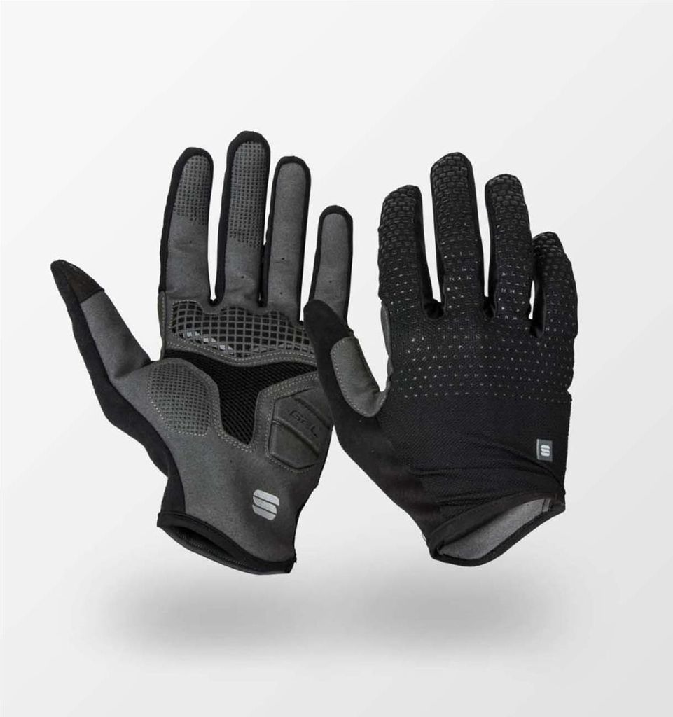 SPORTFUL Langfinger-Fahrradhandschuhe - FULL GRIP - Schwarz 2XL