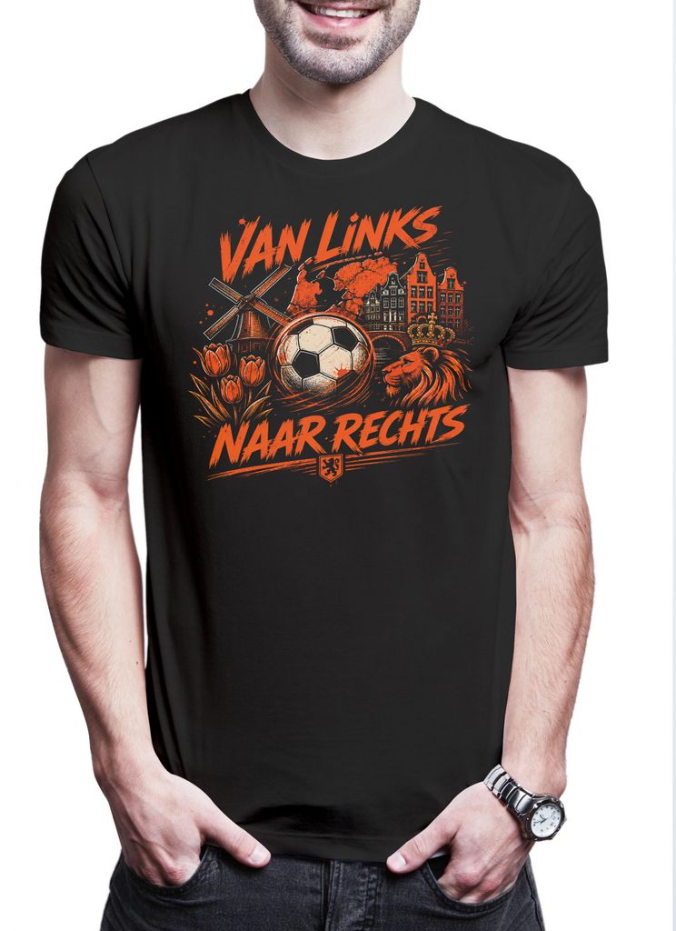 Urban Backwoods Van Links Naar Rechts 1, Herren T-Shirt, Farbe: Schwarz, Größe: 4XL